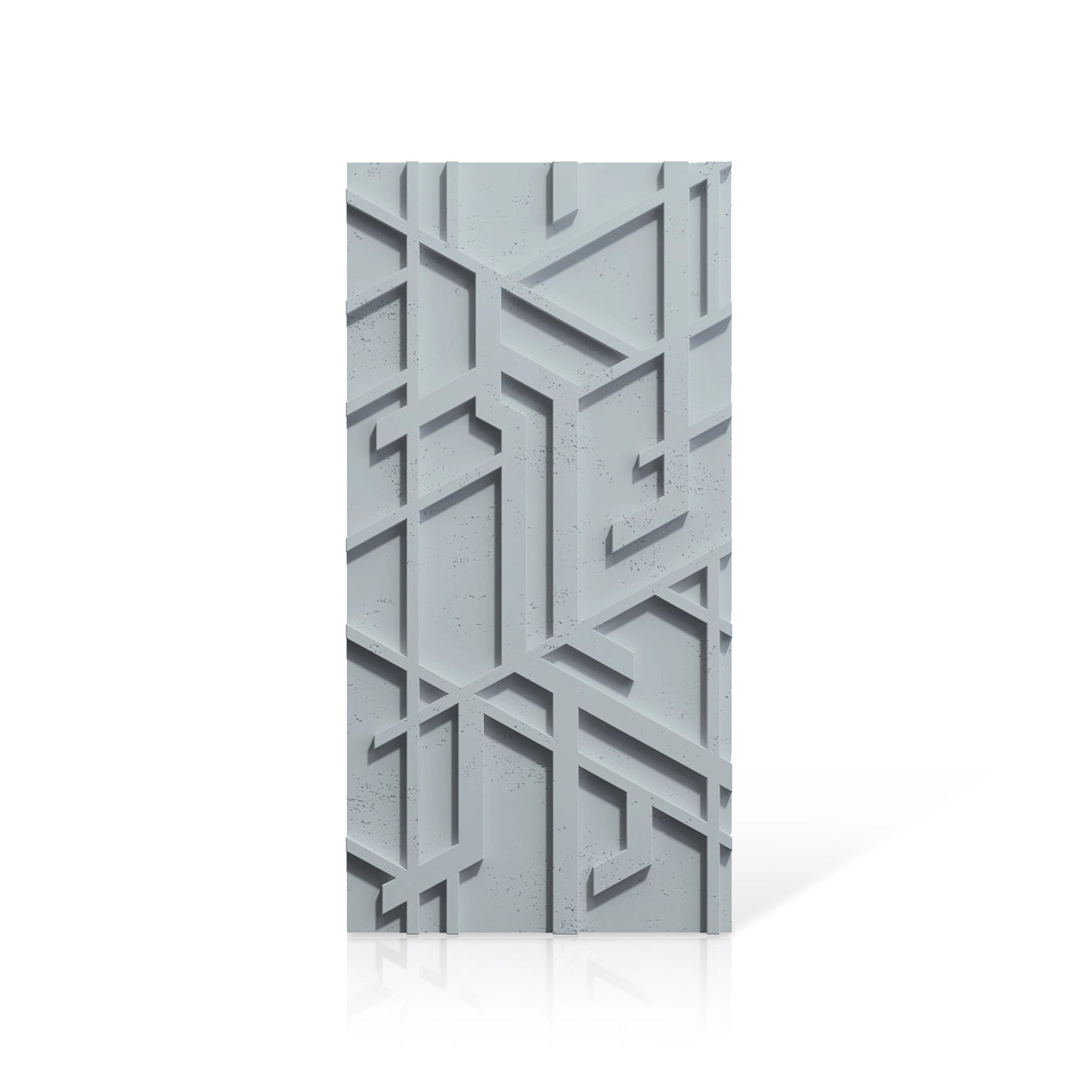 3D Concrete Wall Panels STELLAR colour swatch on white background DecorMania.eu